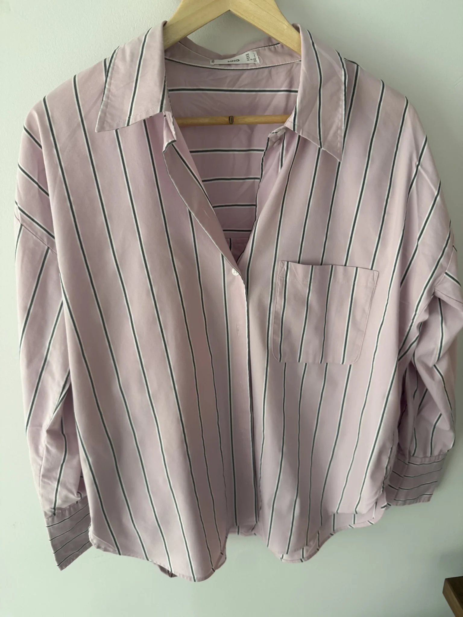 Image for Mango - Chemise à larges rayures