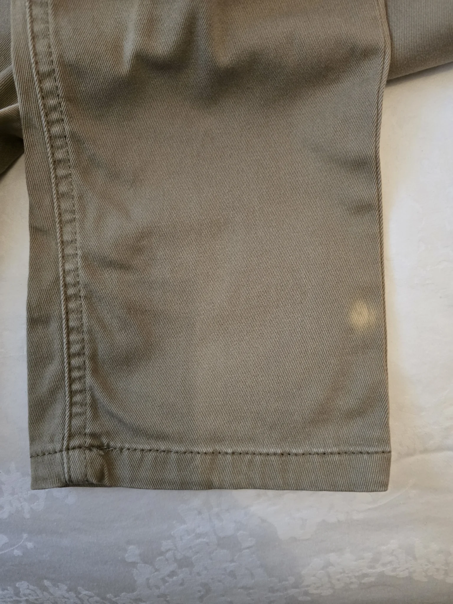 Image for 🌟 Tristan Jeans kaki jambe étroite, taille haute