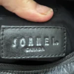 Thumbnail for Sac à main en cuir noire