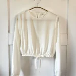 Featured thumbnail for ♥️Blouse white fluid WILFRED