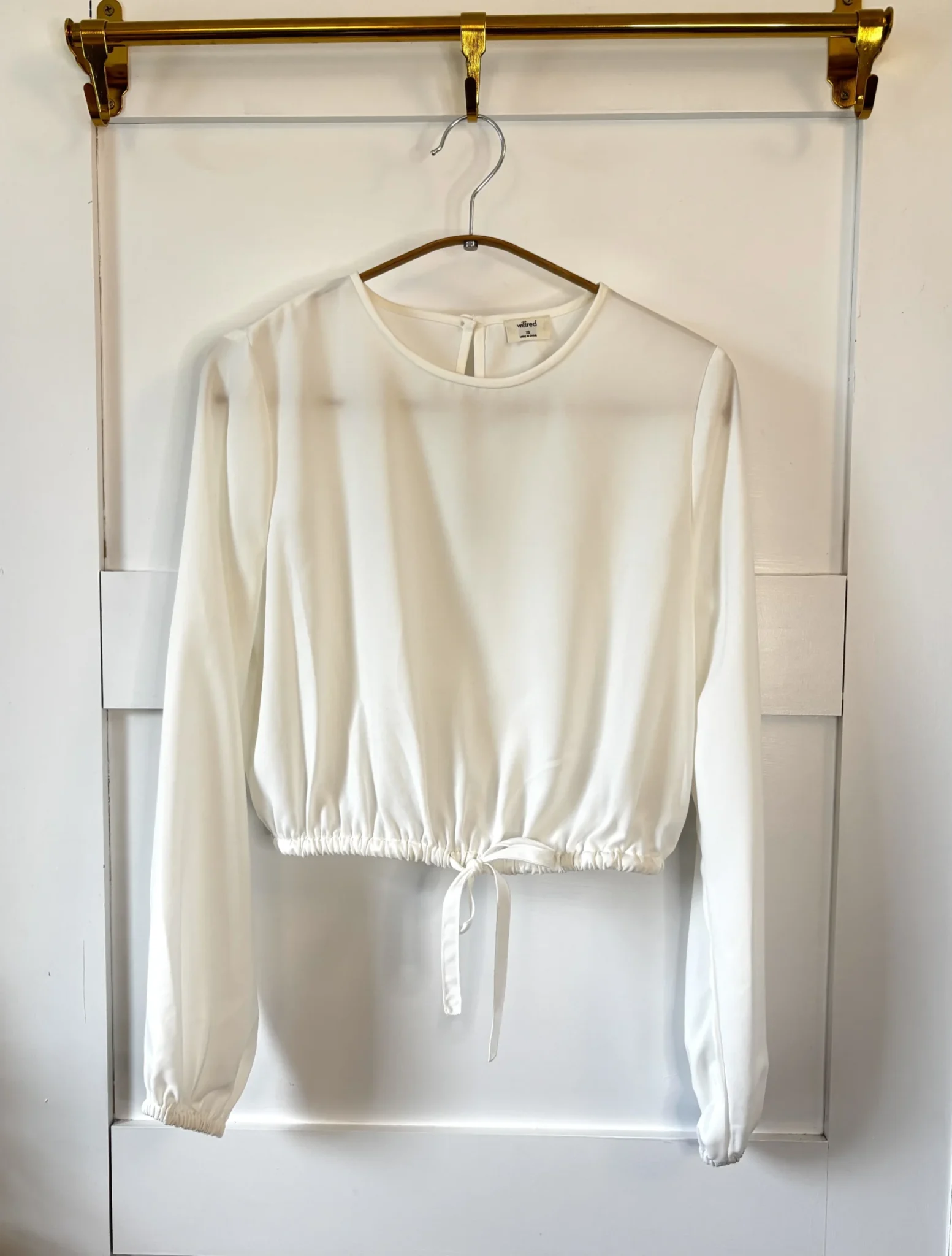 Featured image for ♥️Blouse white fluid WILFRED