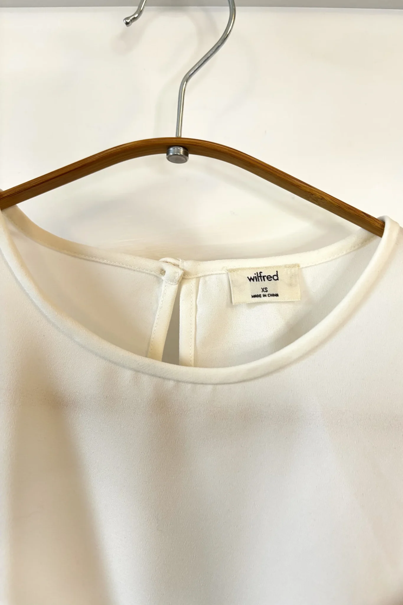 Image for ♥️Blouse white fluid WILFRED
