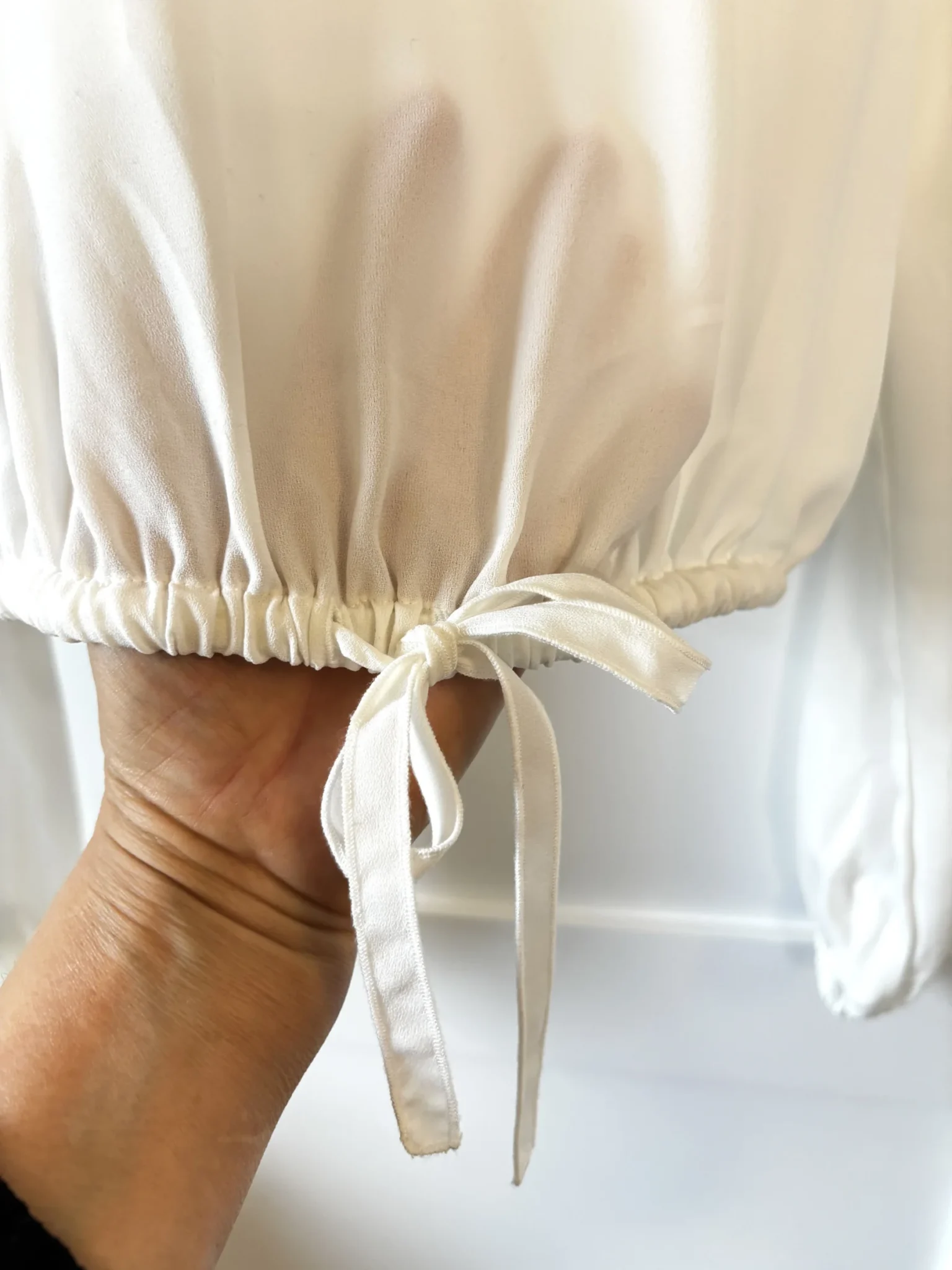 Image for ♥️Blouse white fluid WILFRED