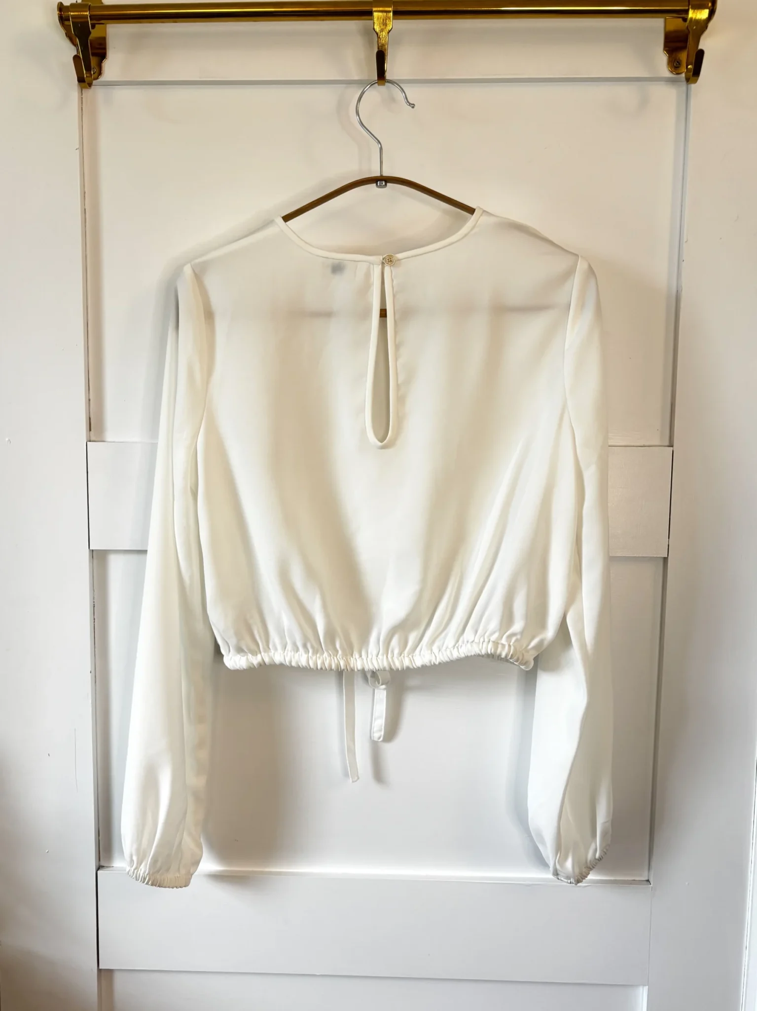Image for ♥️Blouse white fluid WILFRED