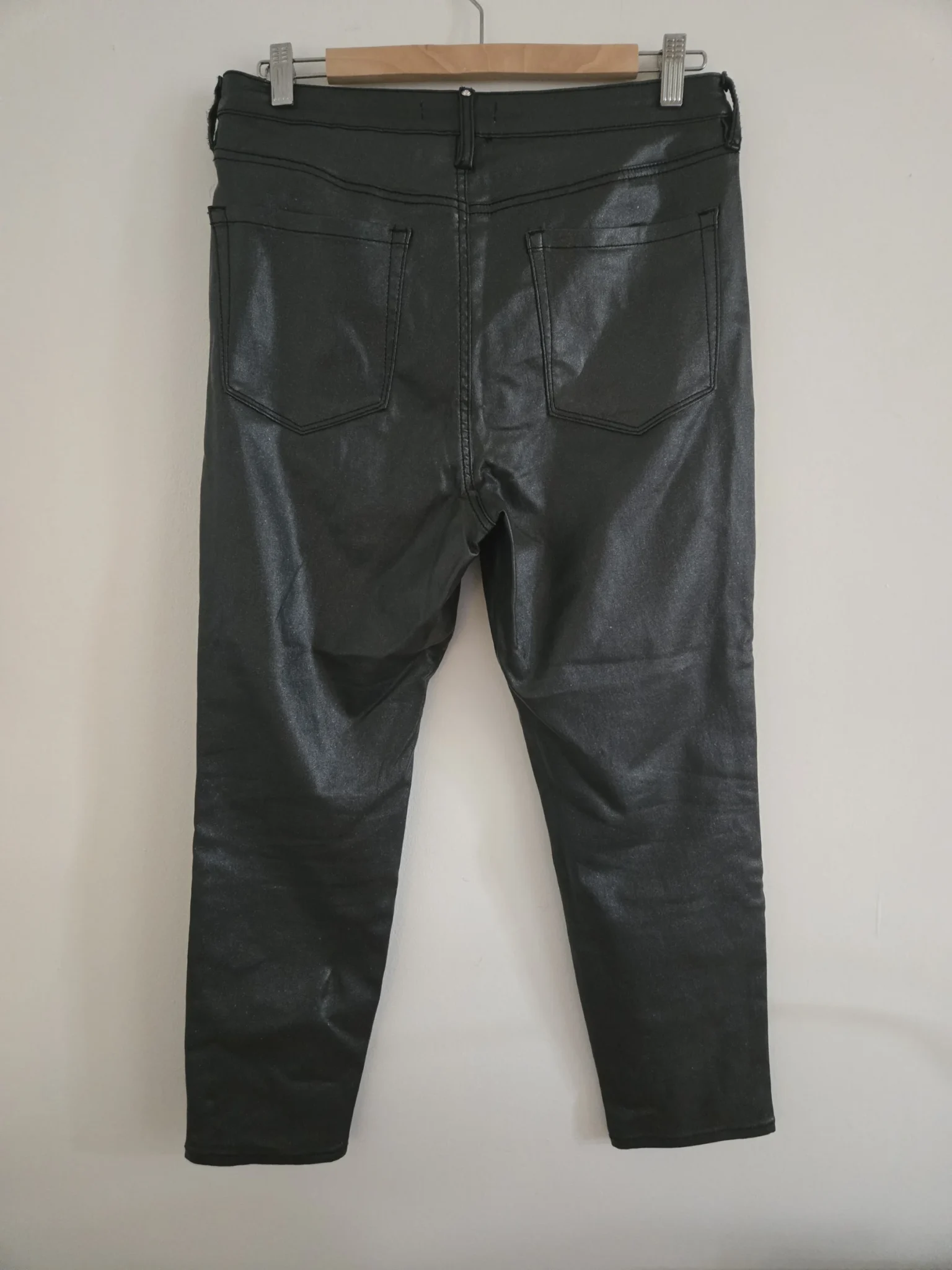 Image for Rebecca Minkoff sparkly trousers black/grey