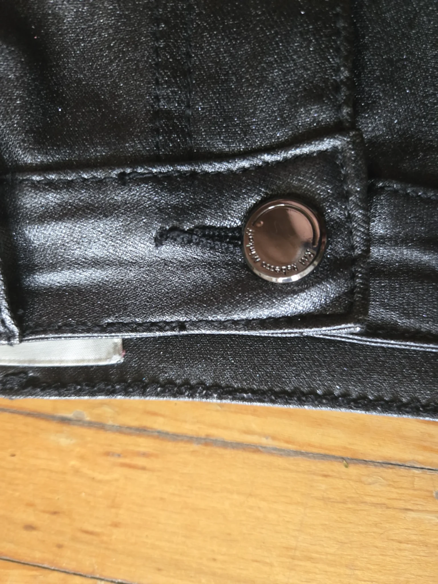 Image for Rebecca Minkoff sparkly trousers black/grey