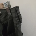 Thumbnail for Rebecca Minkoff sparkly trousers black/grey