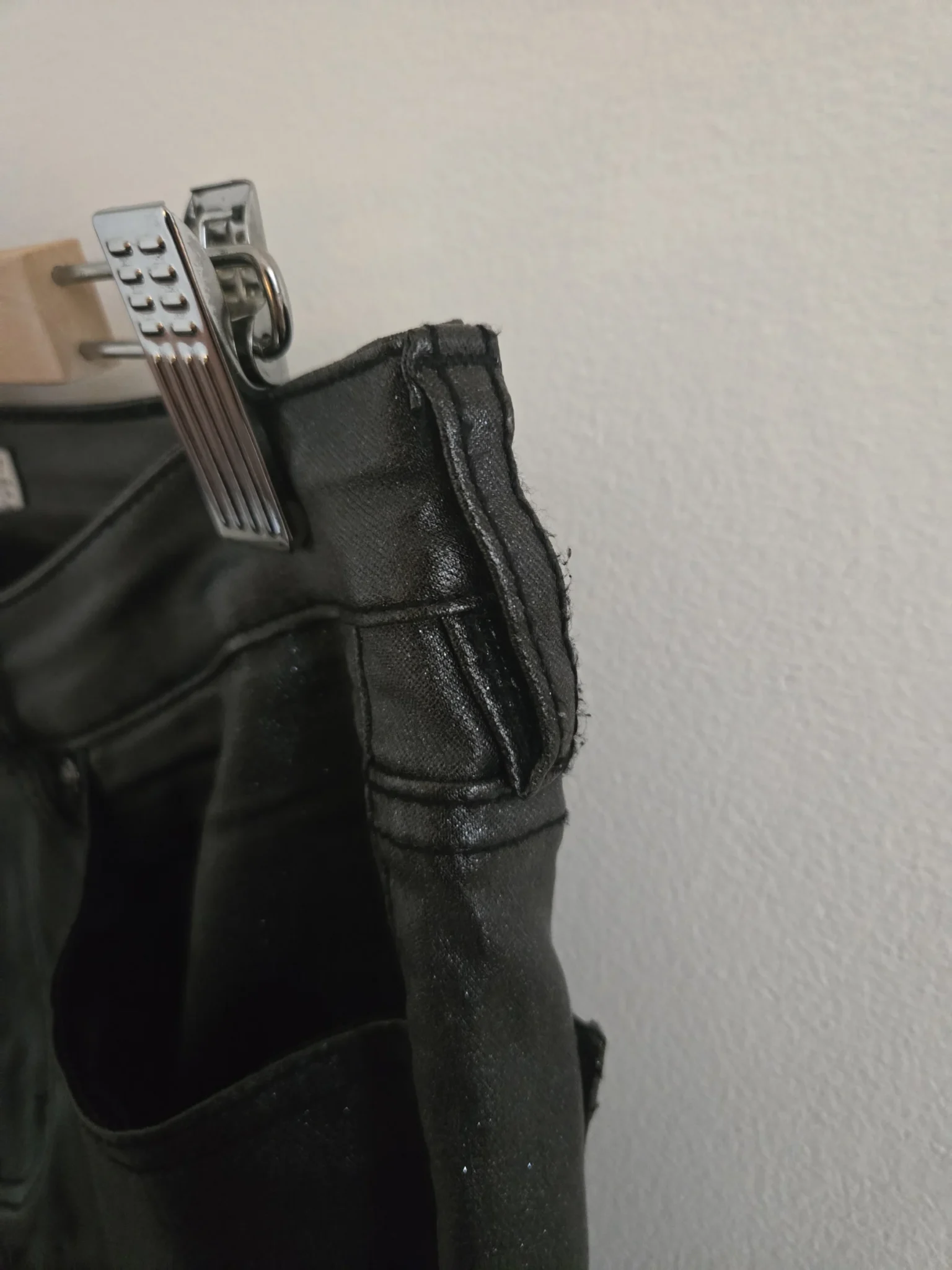 Image for Rebecca Minkoff sparkly trousers black/grey