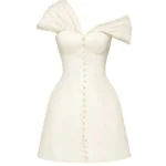 Featured thumbnail for Off-white party dress