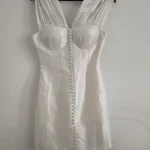Thumbnail for Off-white party dress