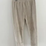 Thumbnail for 3T Legging velour beige