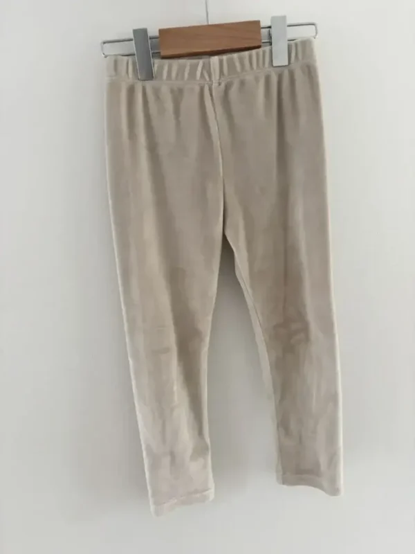 Image for 3T Legging velour beige