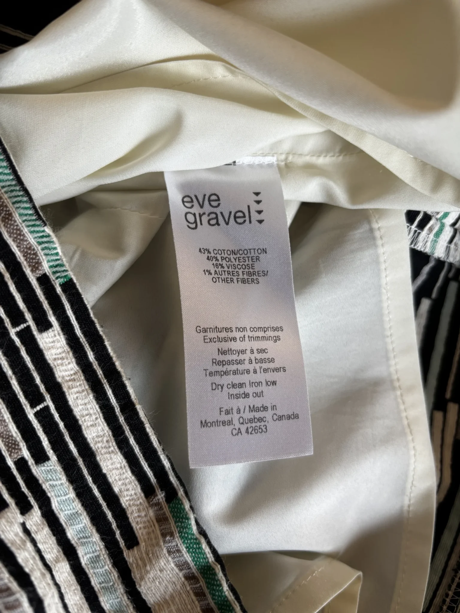 Image for ♥️Jupe right ÈVE GRAVEL