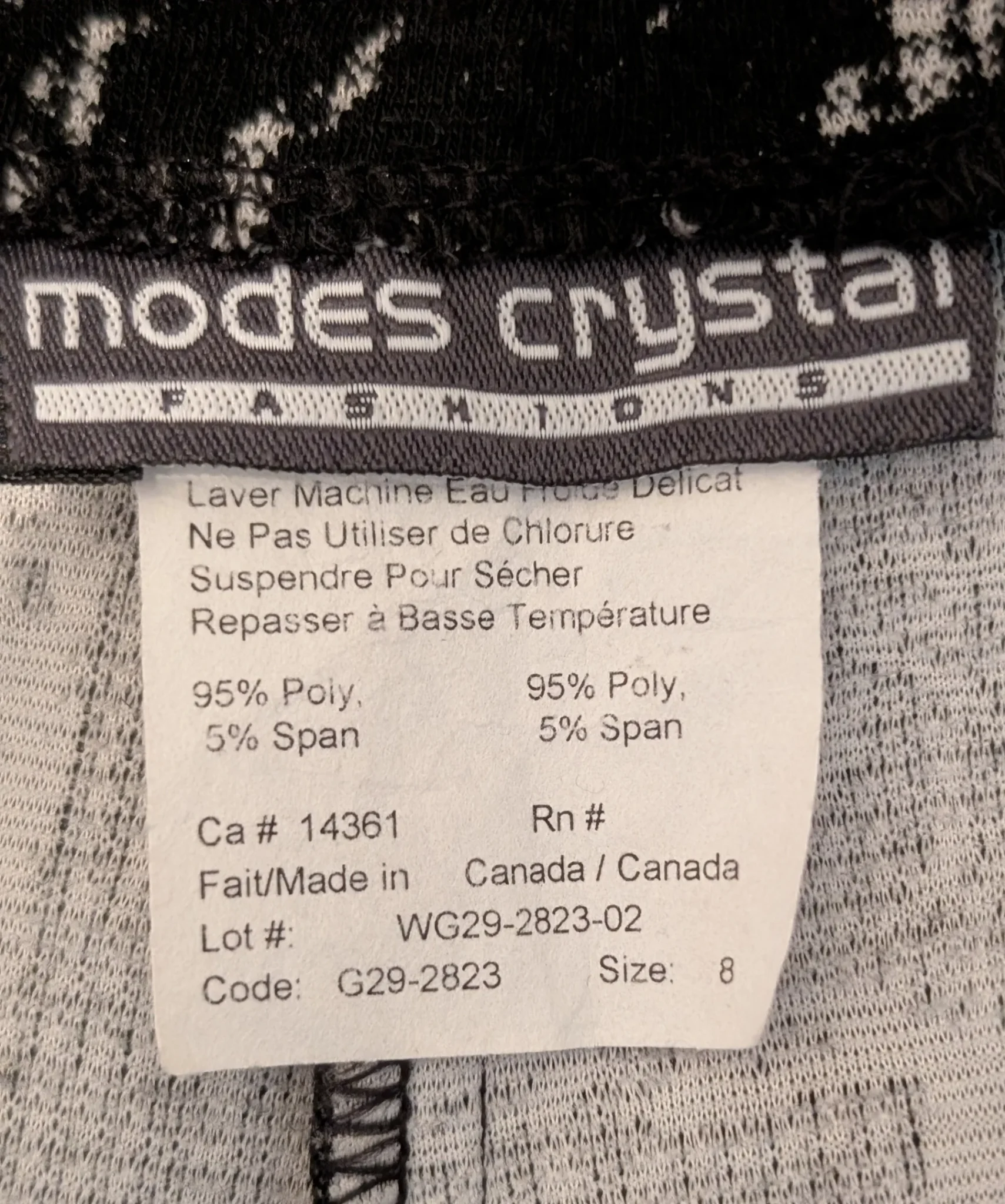 Image for Pantalon jupe-culotte (marque Modes Crystal)