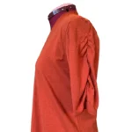 Thumbnail for FIRST EXIT - Cardigan Ouvert Orange Brûlé - Taille M