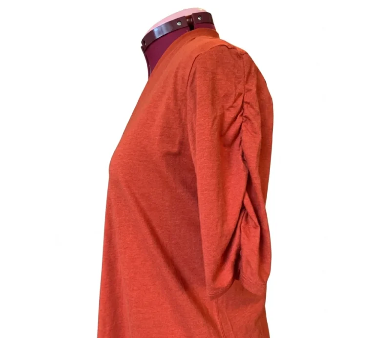 Image for FIRST EXIT - Cardigan Ouvert Orange Brûlé - Taille M