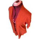 Thumbnail for FIRST EXIT - Cardigan Ouvert Orange Brûlé - Taille M