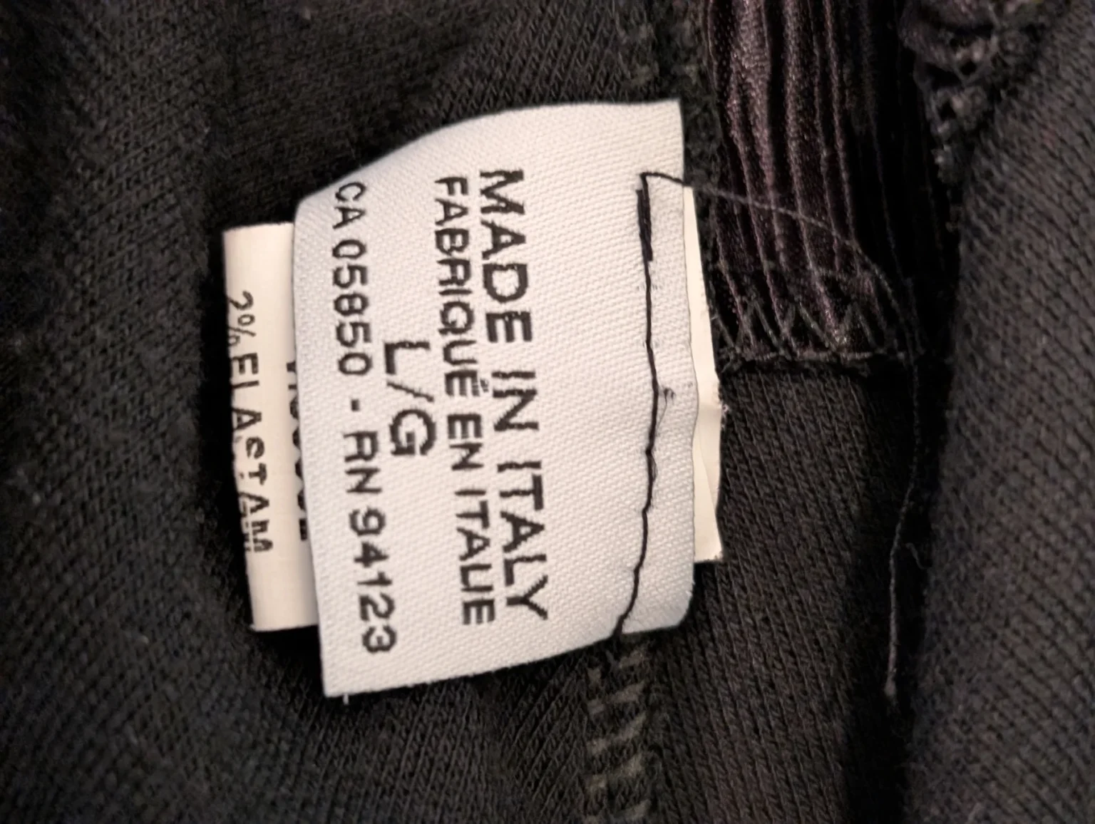 Image for Robe pull noire à manches longues