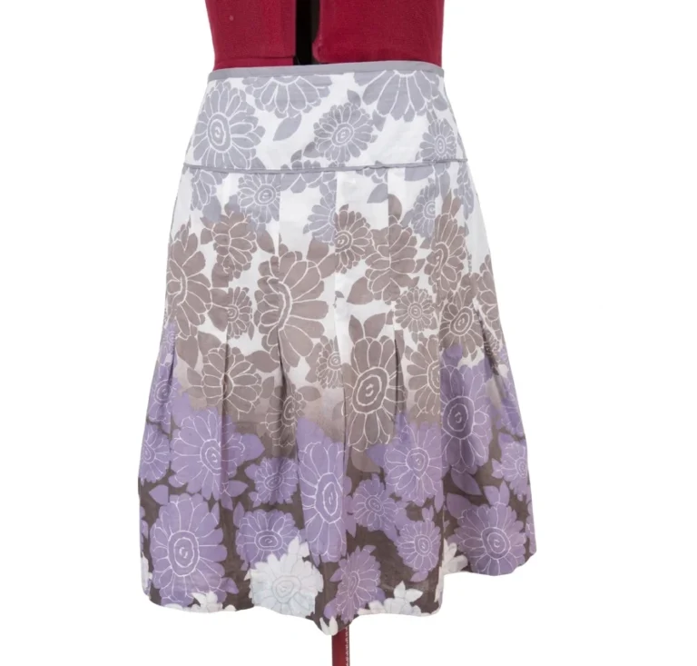 Featured image for ESPRIT - Jupe à Motif Floral lavande – Taille 12 US / 16 UK