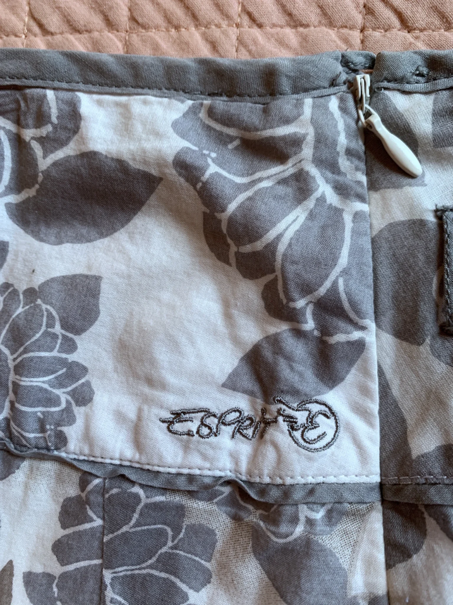 Image for ESPRIT - Jupe à Motif Floral lavande – Taille 12 US / 16 UK