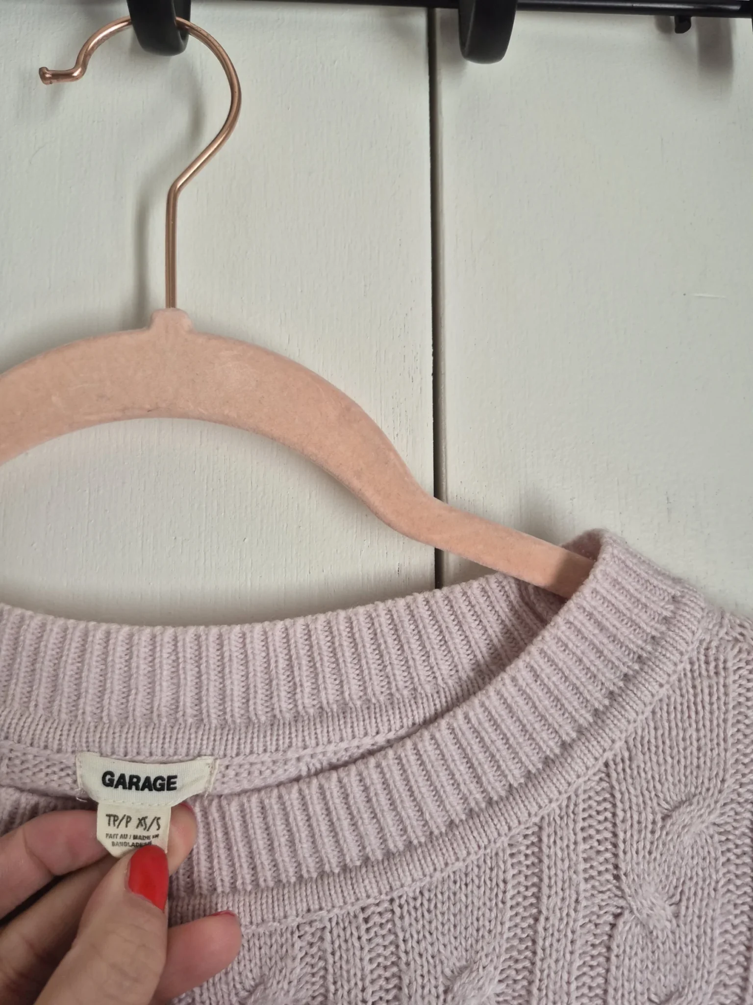 Image for Pull rose Garage XS / Small