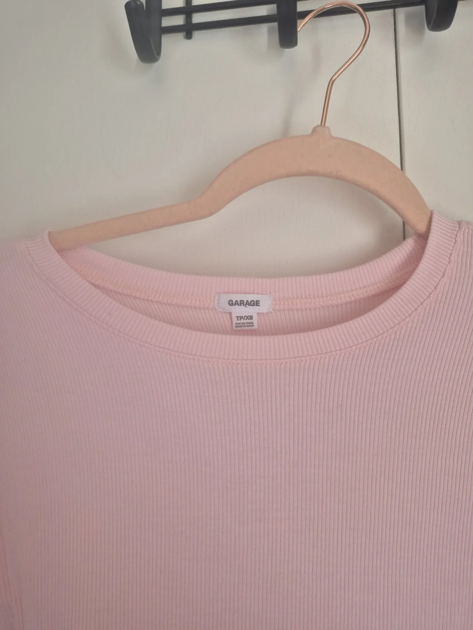 Image for Chandail rose Garage XS