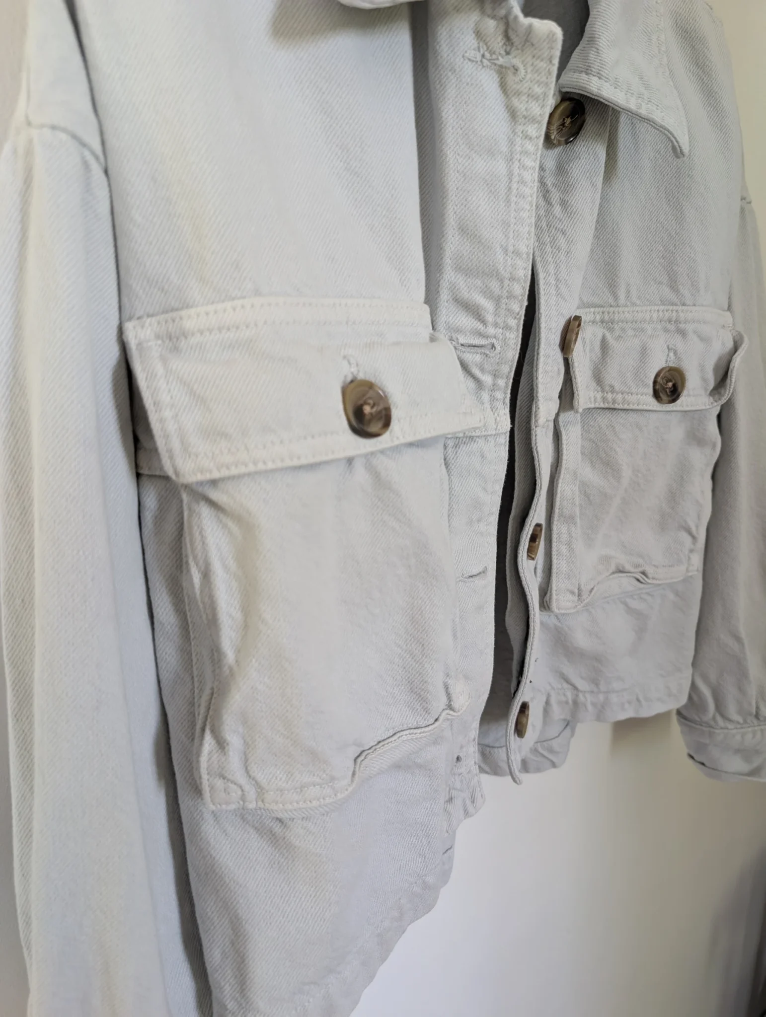 Image for Veste en jeans oversized Zara S