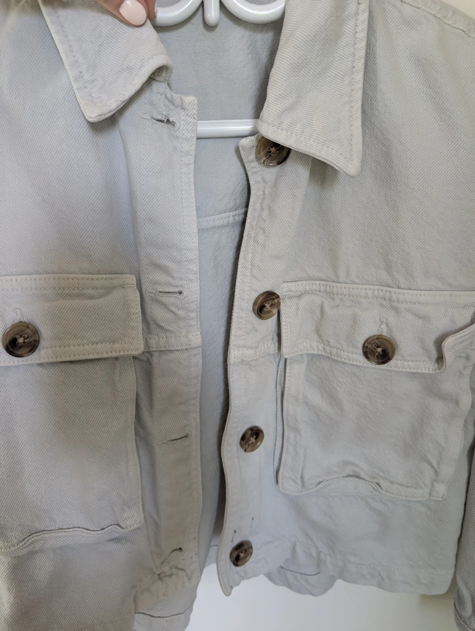 Image for Veste en jeans oversized Zara S