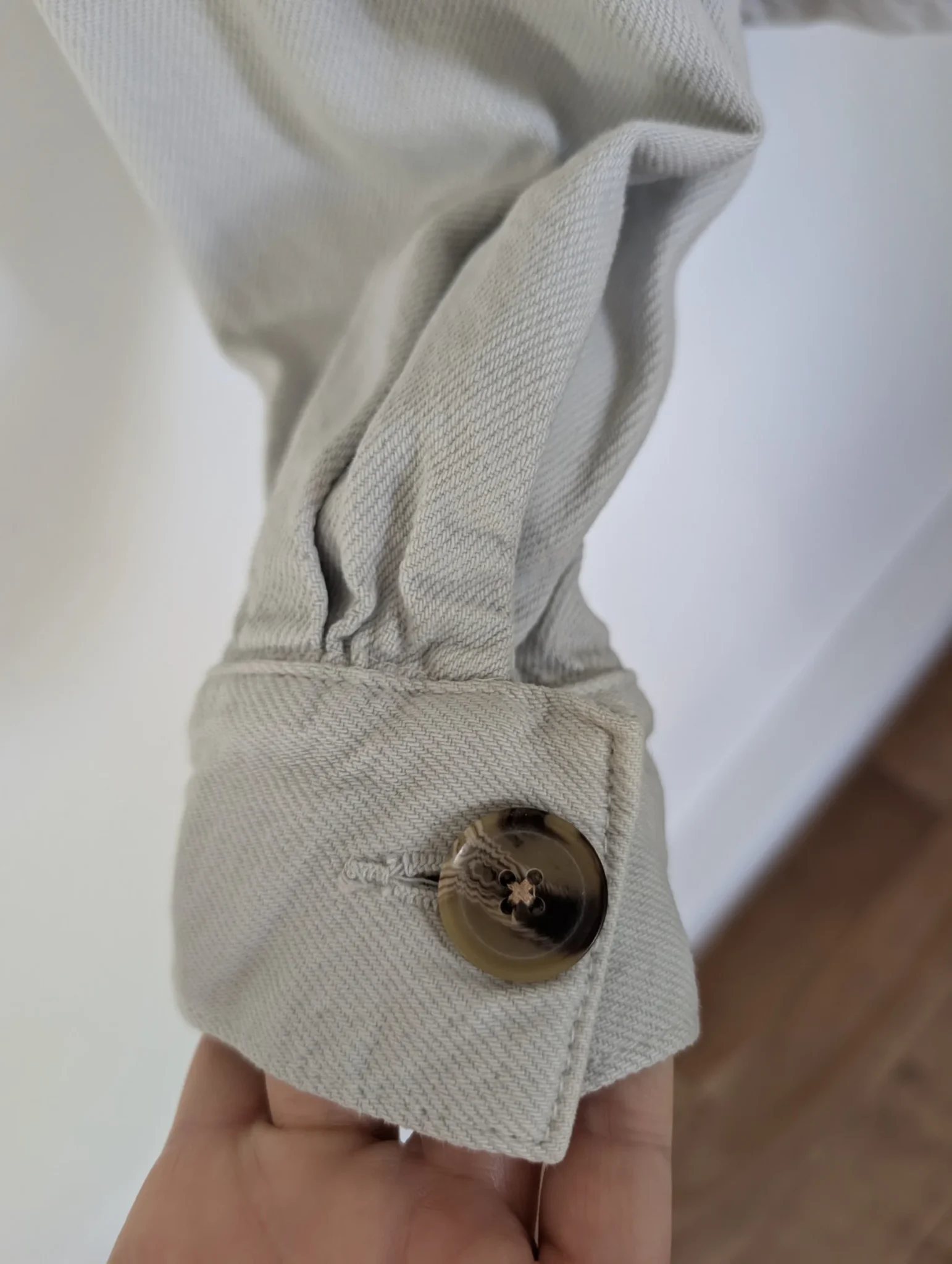 Image for Veste en jeans oversized Zara S