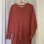 Featured thumbnail for Chemise ocre oversized
