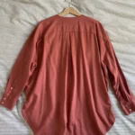 Thumbnail for Chemise ocre oversized