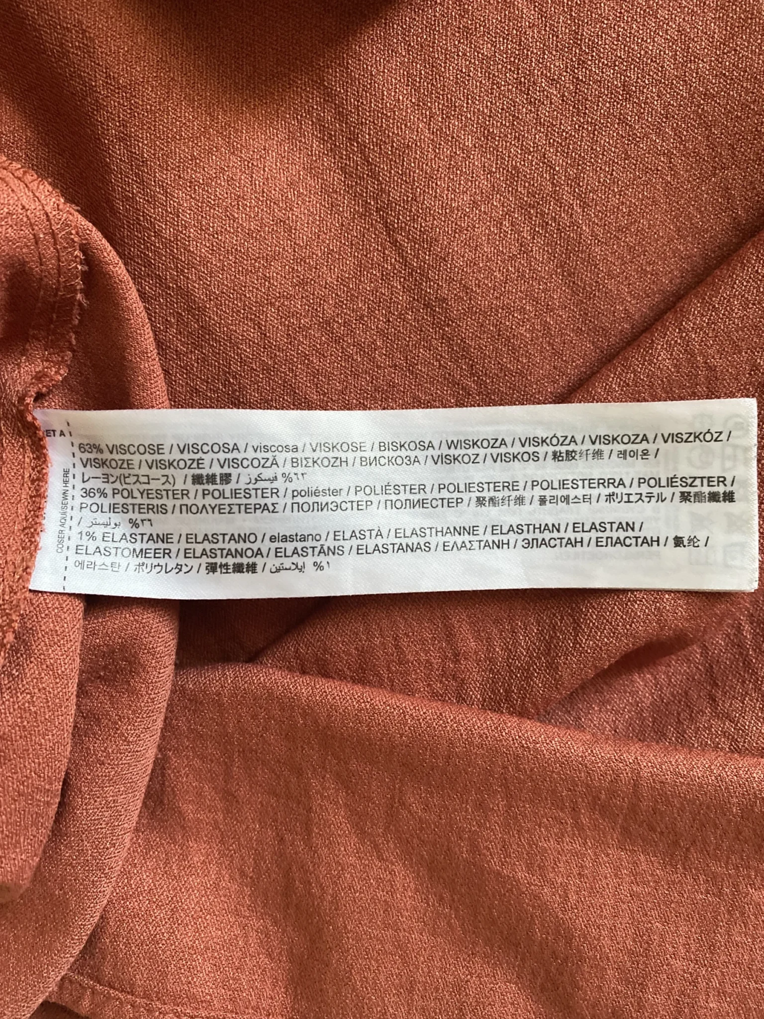 Image for Chemise ocre oversized