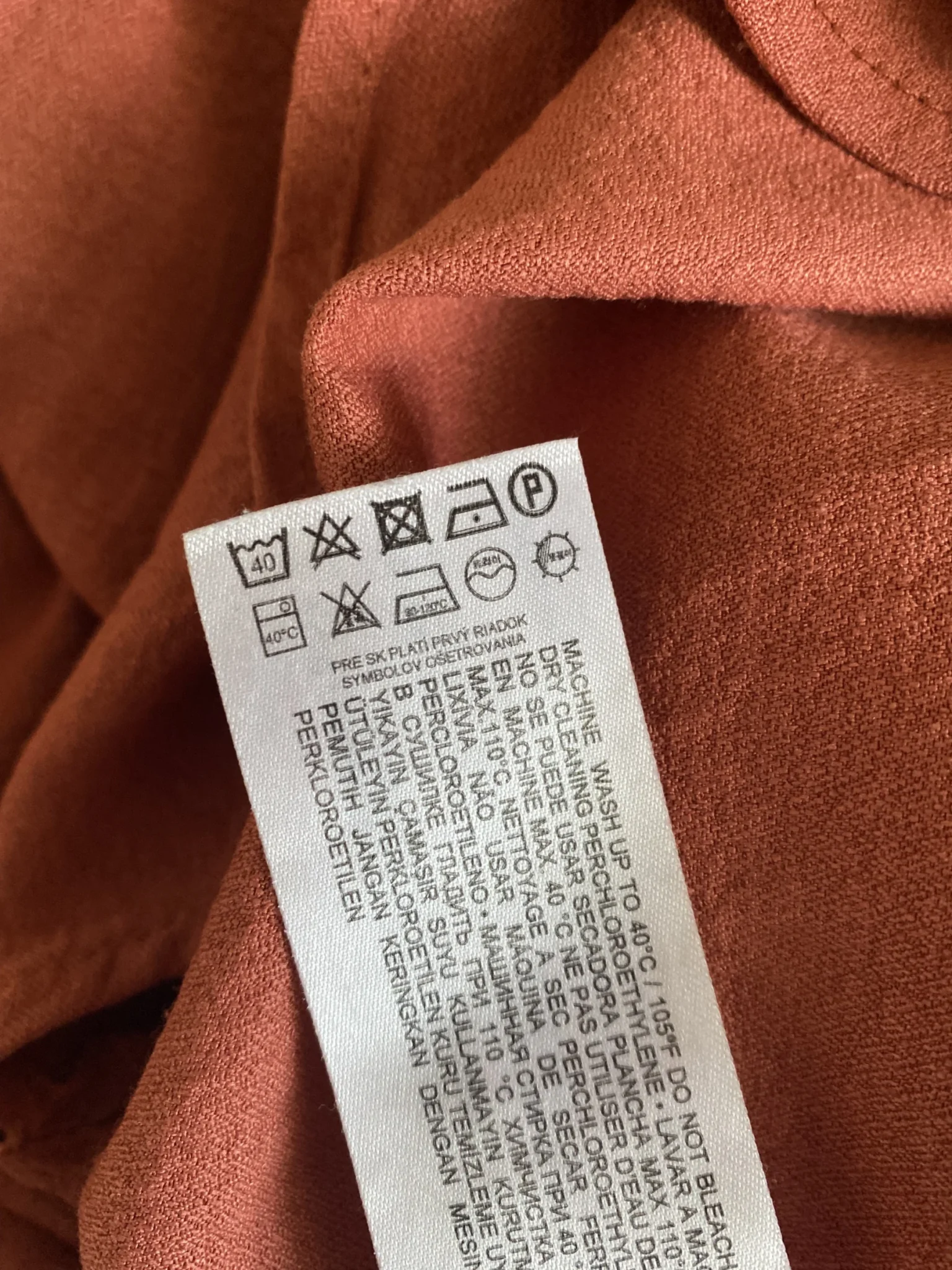 Image for Chemise ocre oversized