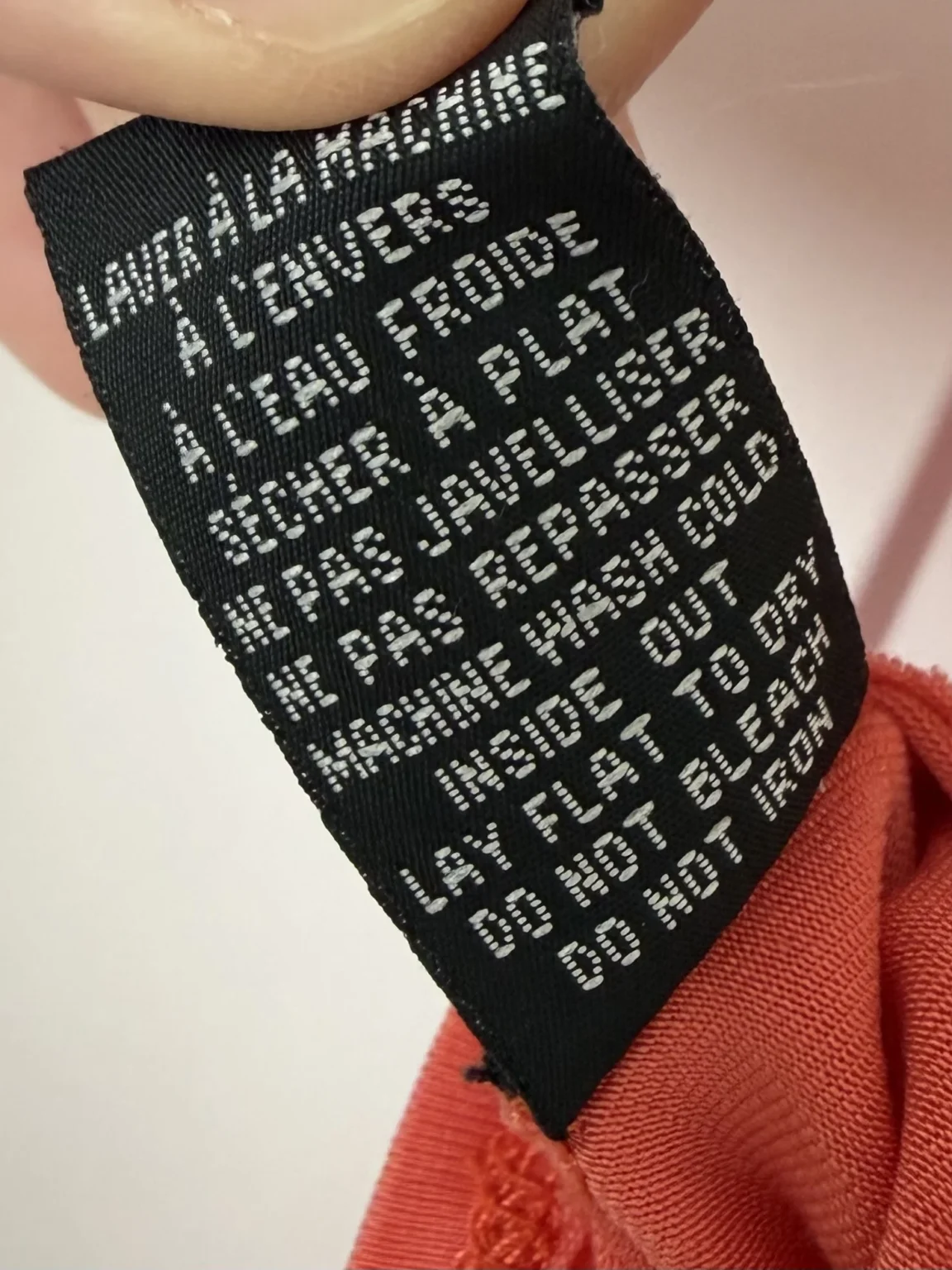 Image for Coral tencel top