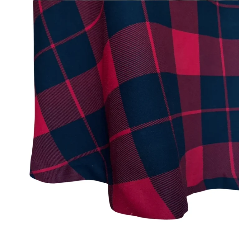 Image for ICÔNE – Jupe Midi à Carreaux Rouges – Taille XL