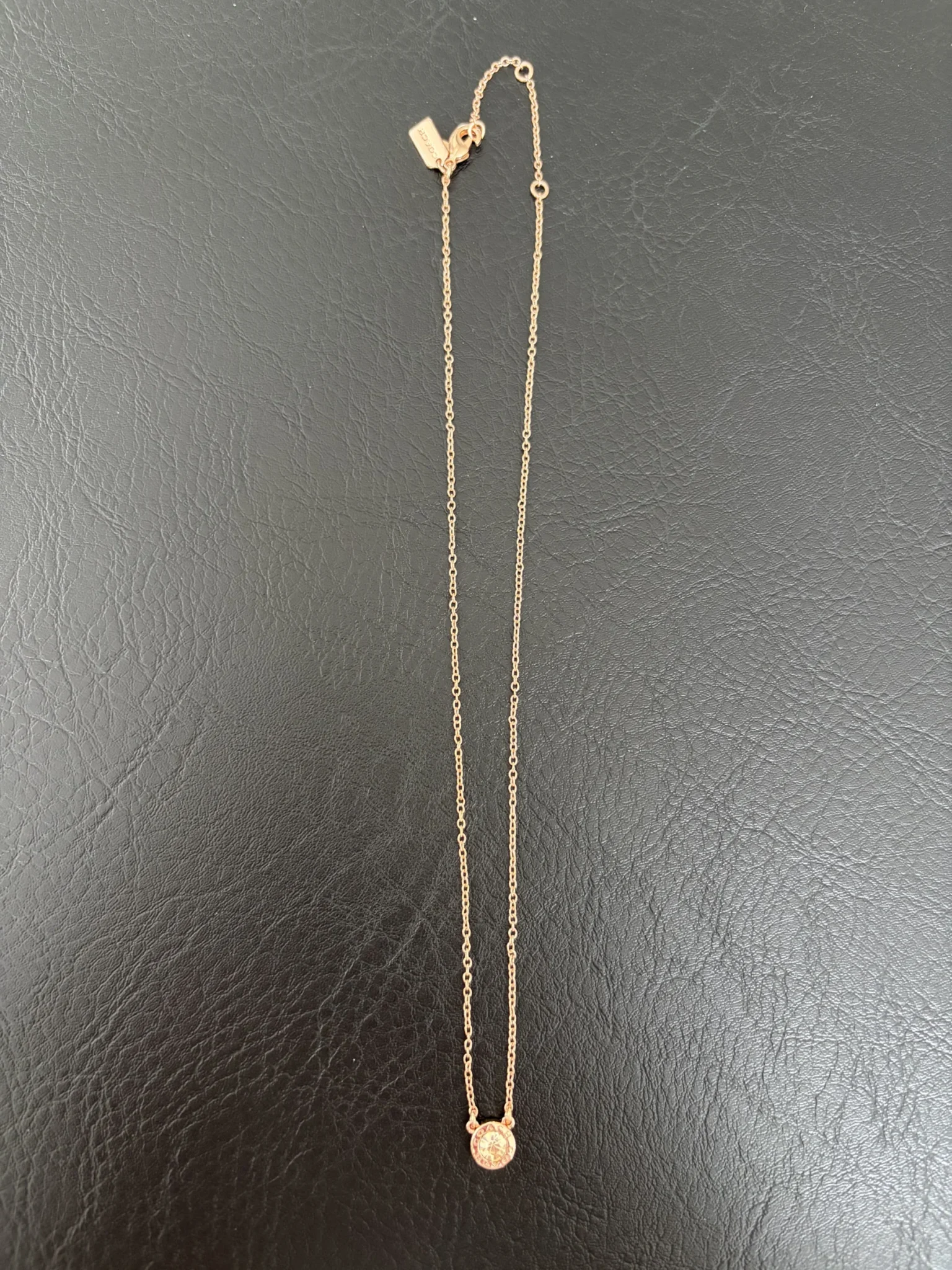 Image for Collier COACH or rose