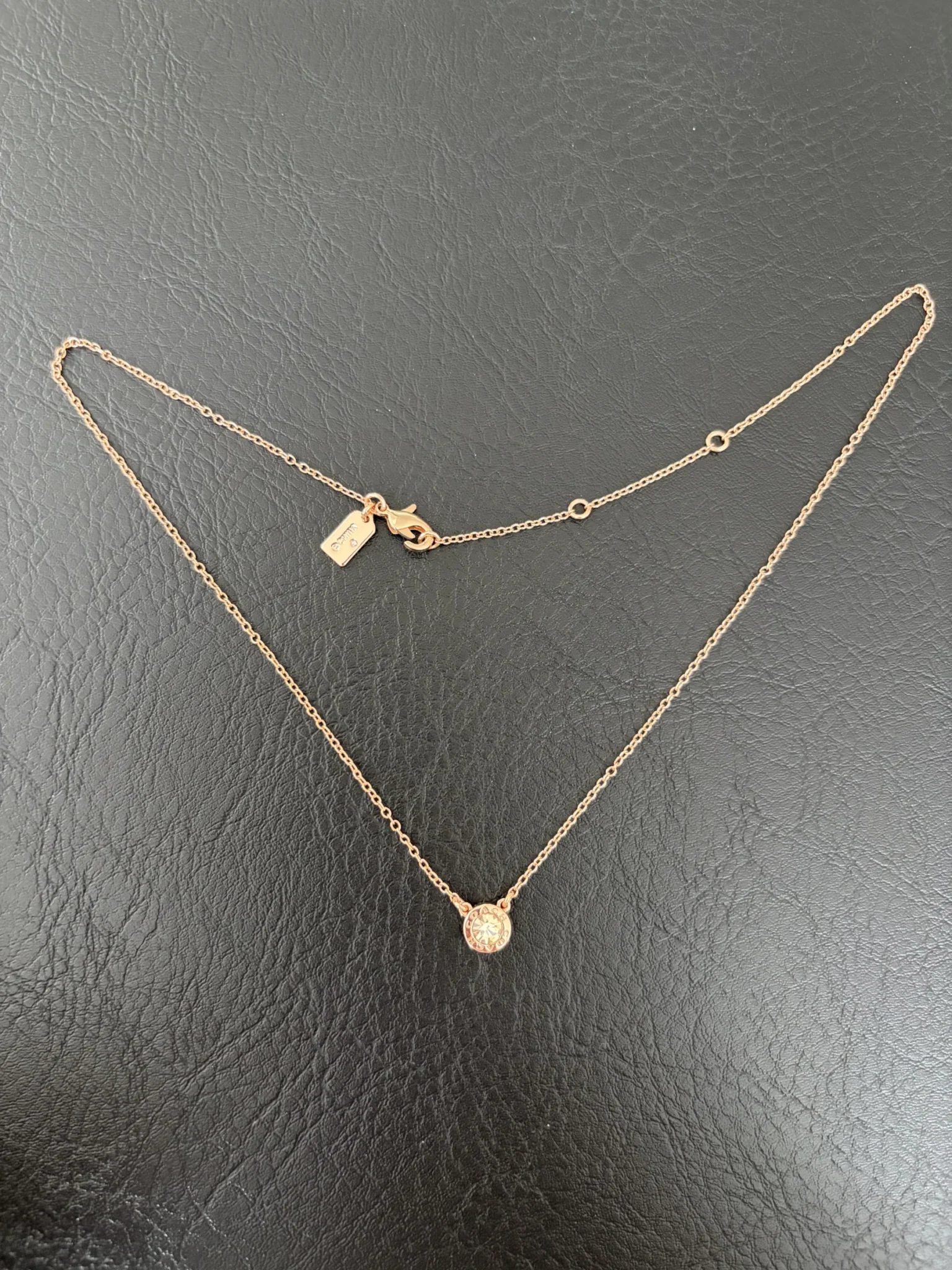 Image for Collier COACH or rose