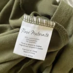 Thumbnail for Robe de maternité et allaitement verte