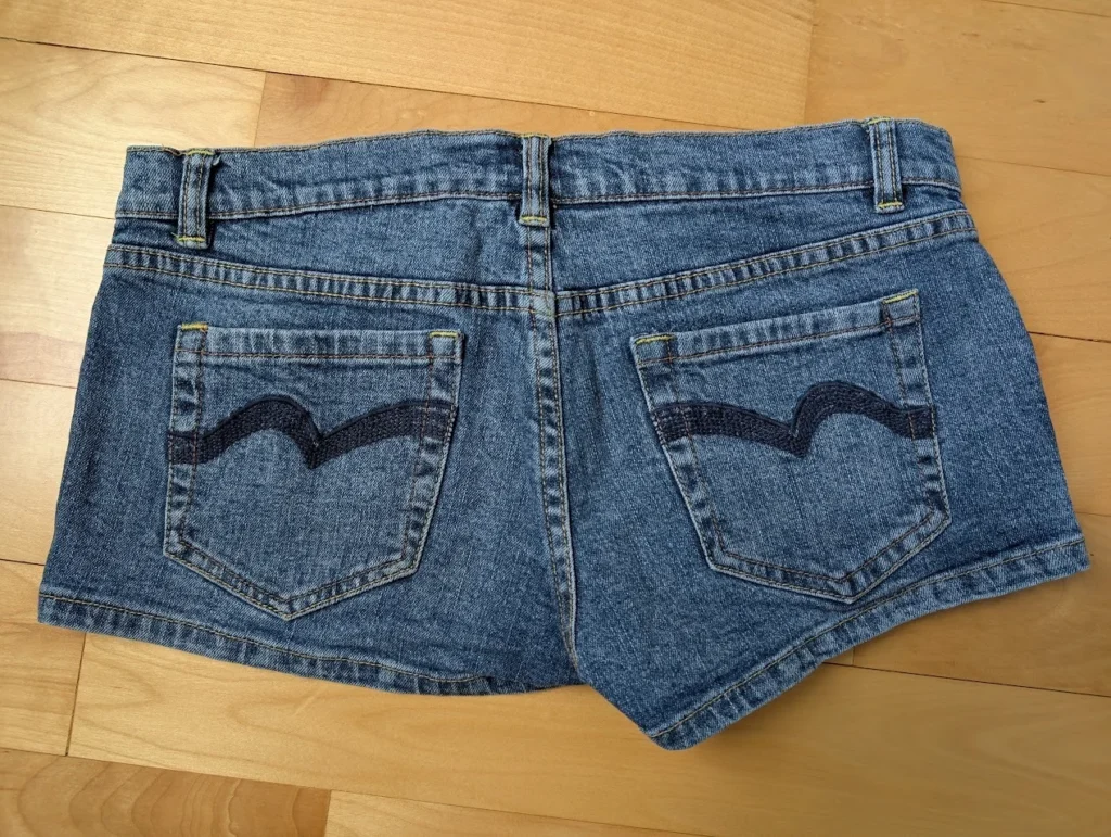 Image for Mini short type jeans