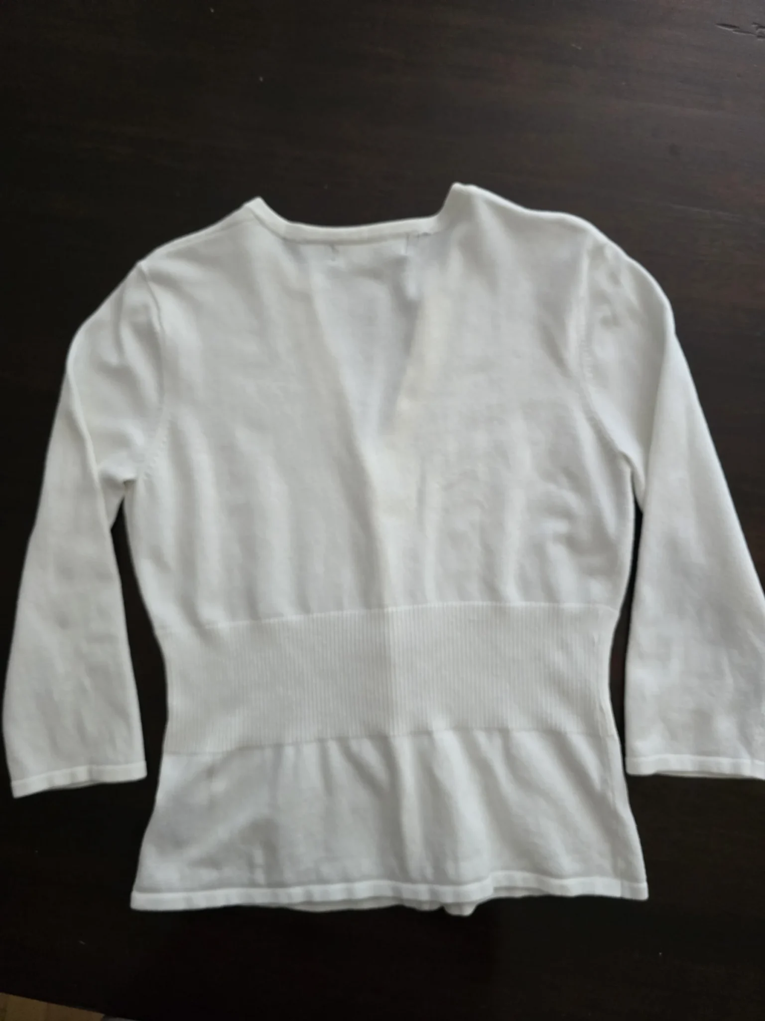 Image for 🌟 Cardigan léger blanc de la marque Kersh