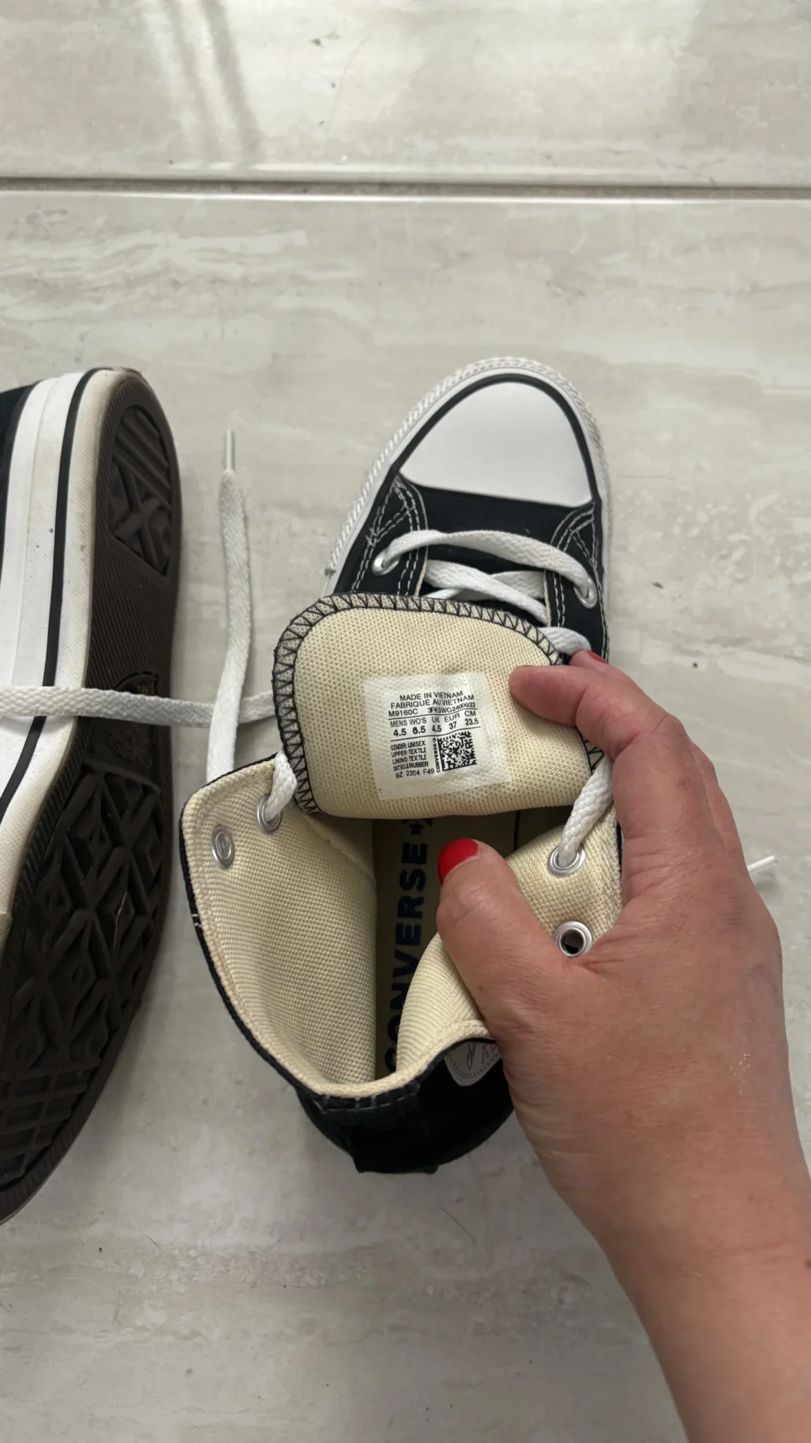 Image for Converse noir