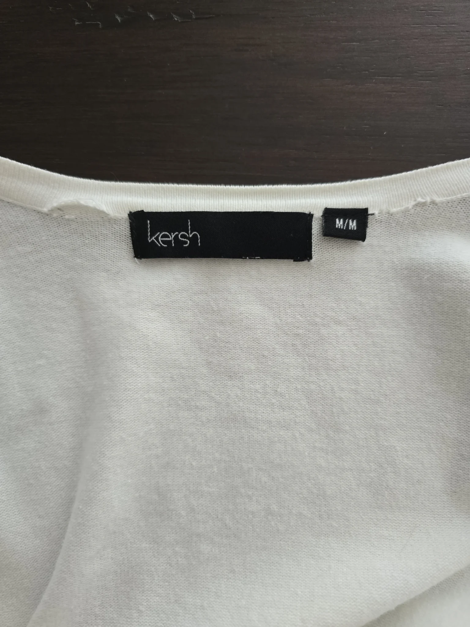 Image for 🌟 Cardigan léger blanc de la marque Kersh