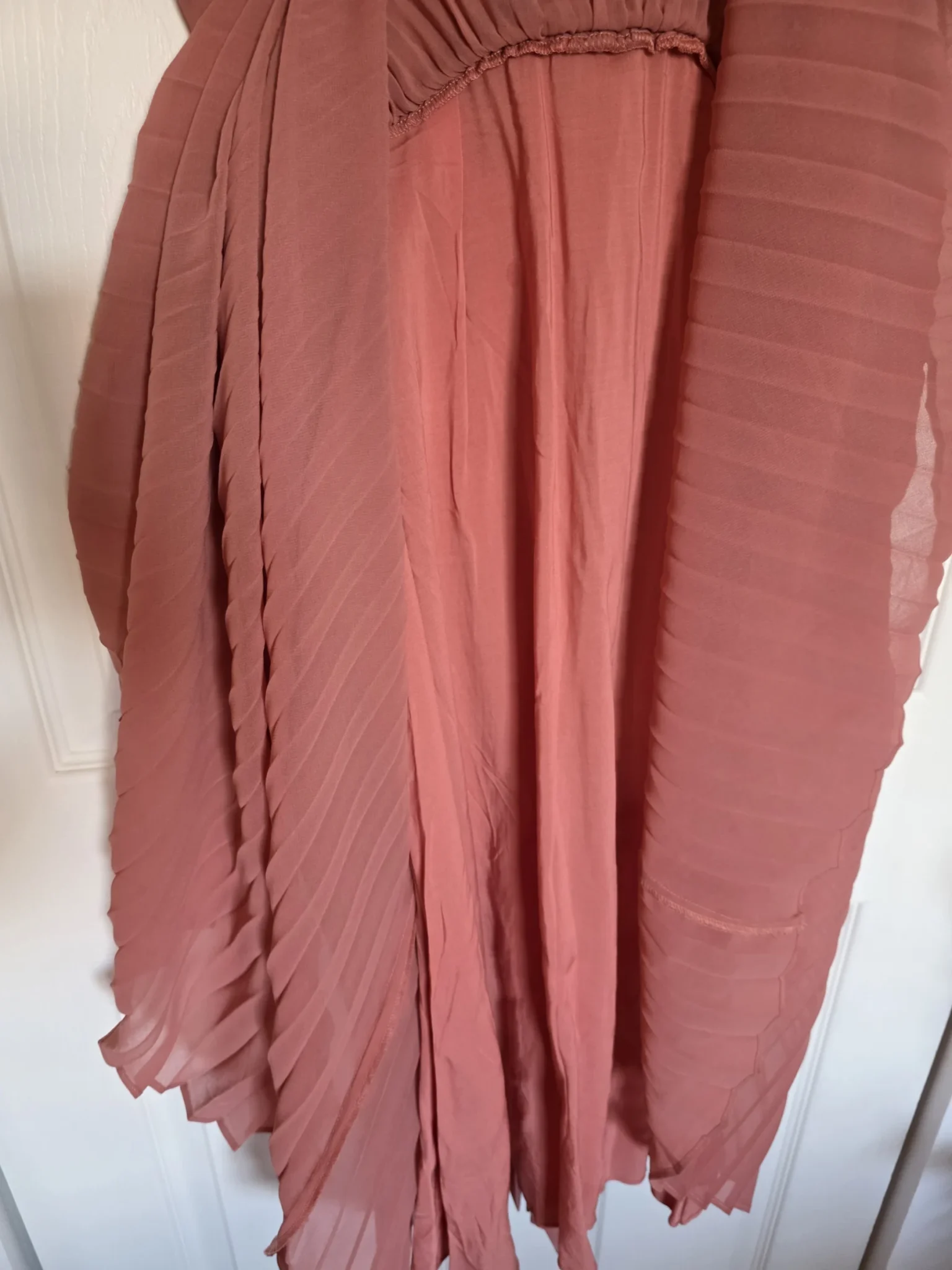 Image for Robe Sézane Pia rose poudré