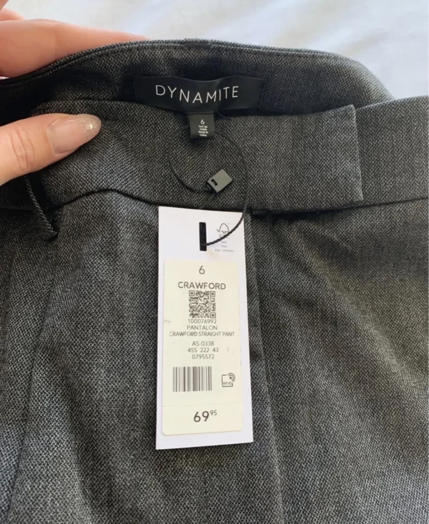 Image for Pantalon propre neuf Dynamite