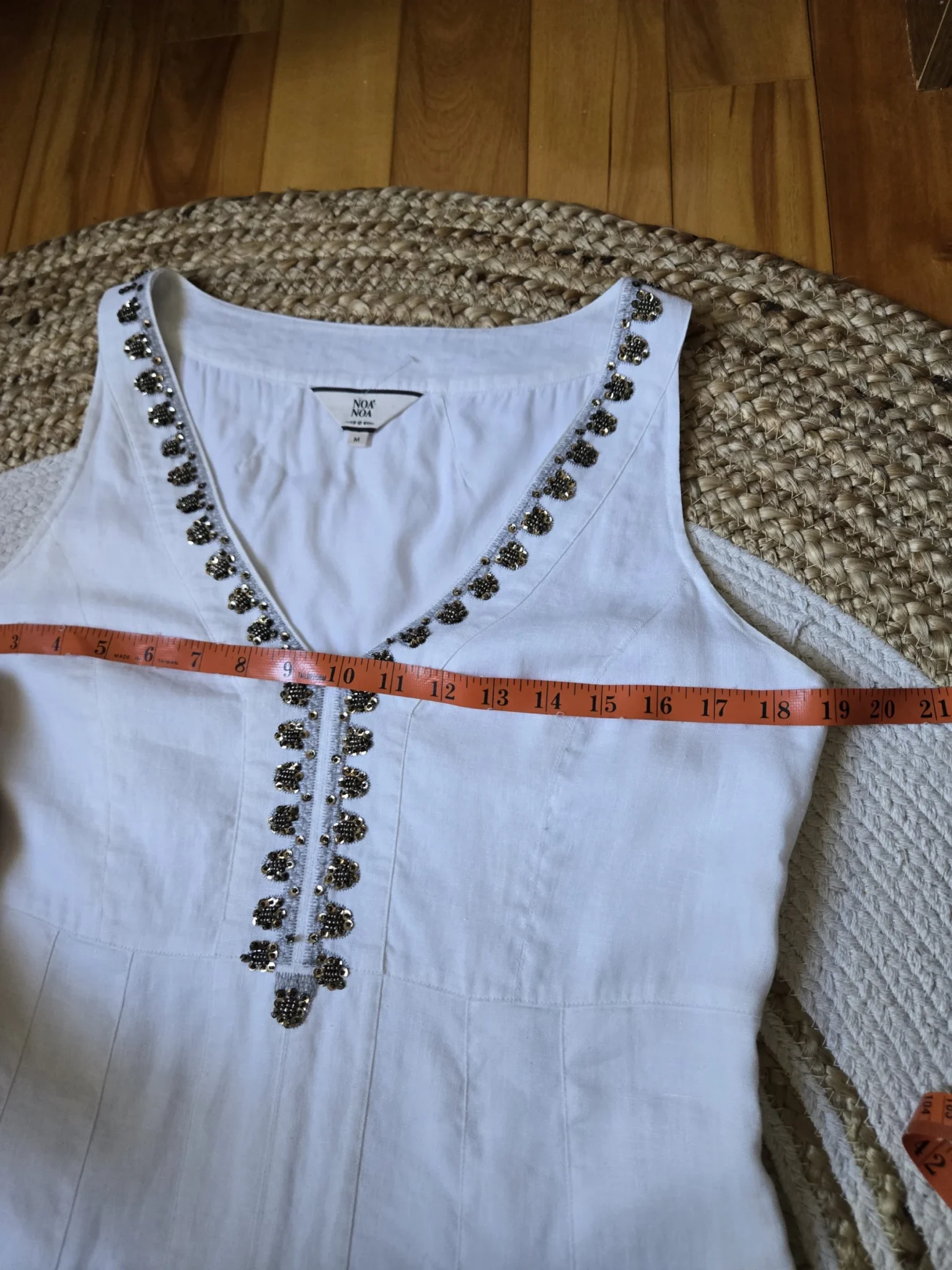 Image for Noa Noa ; Robe blanche en lin