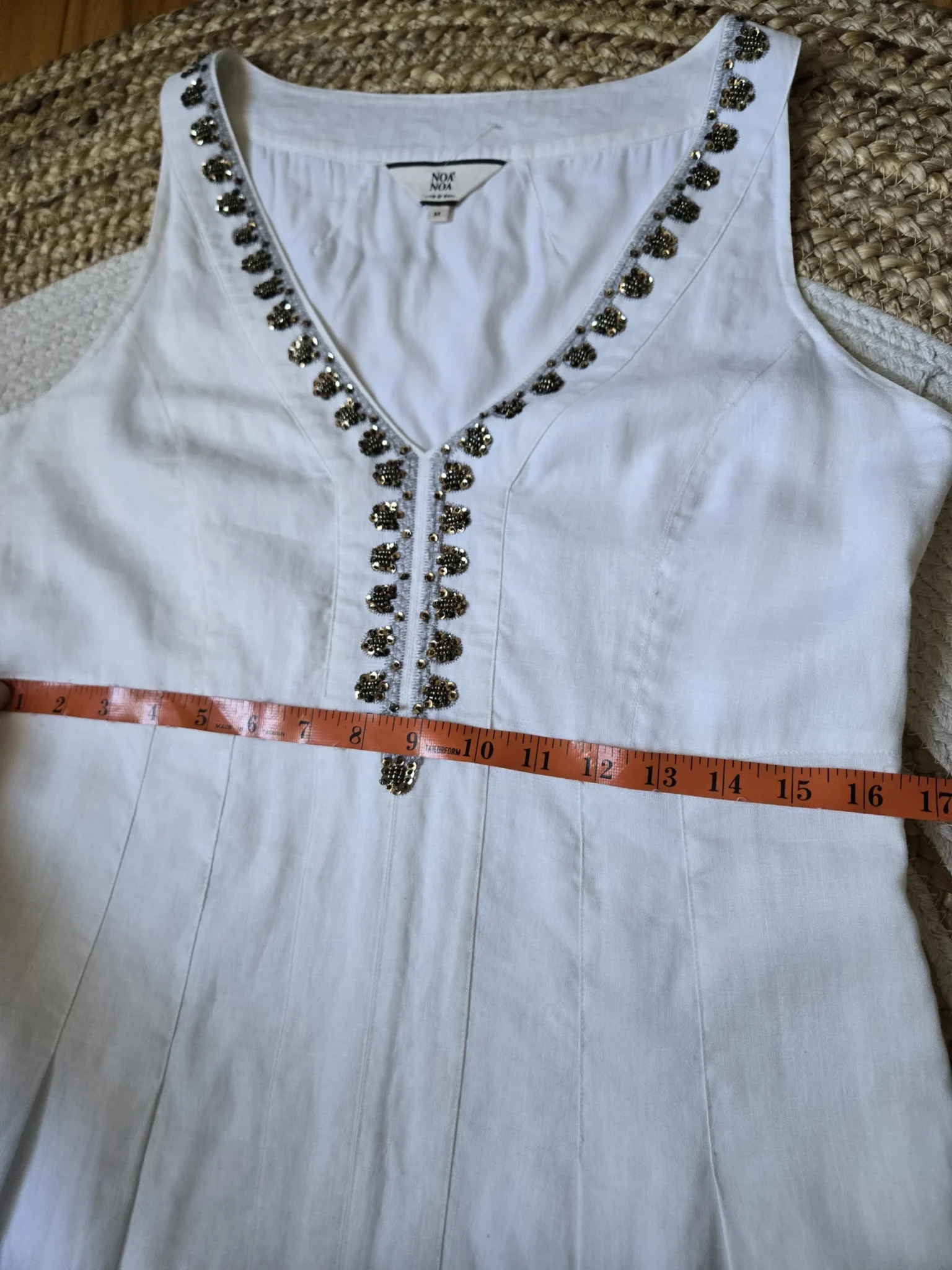 Image for Noa Noa ; Robe blanche en lin