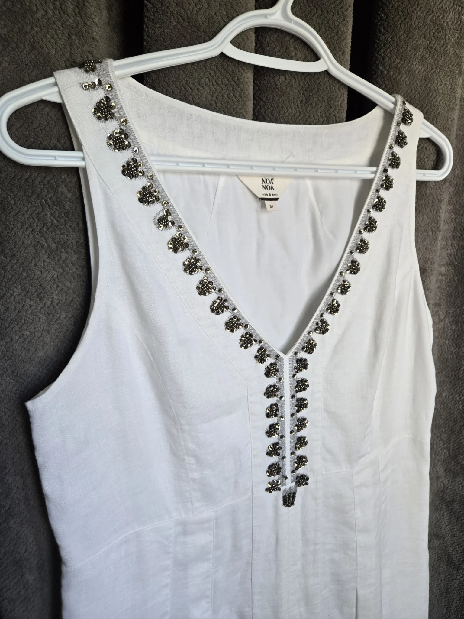 Image for Noa Noa ; Robe blanche en lin