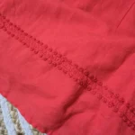 Thumbnail for H.O.G. ; Robe Rouge Corail en mélange lin et coton