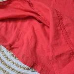 Thumbnail for H.O.G. ; Robe Rouge Corail en mélange lin et coton