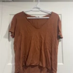 Featured thumbnail for Teeshirt terracota fluide